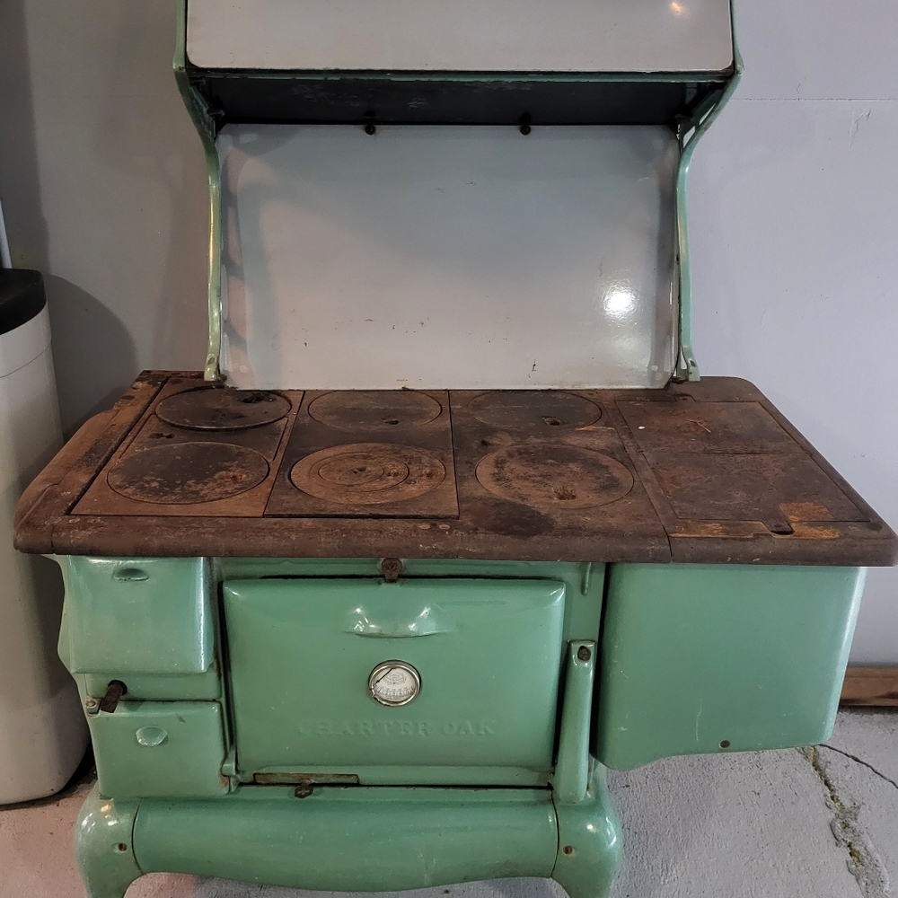 1900's Charter Oak Wood burning stove